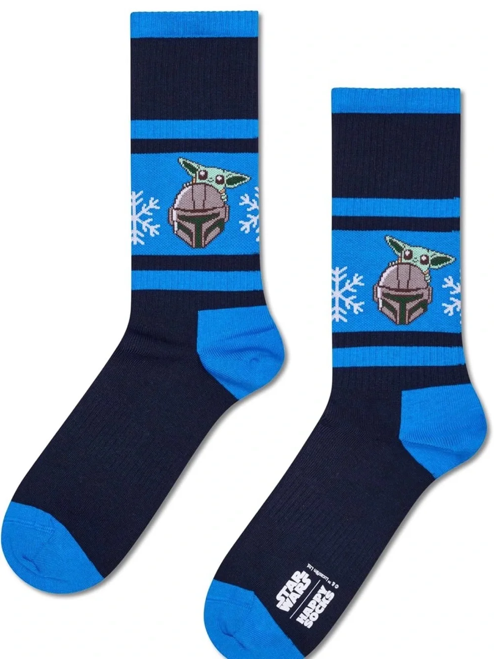 Star Wars Happy Socks Mini & Me crew Socks - 1 pair Adult and 0-12 months socks